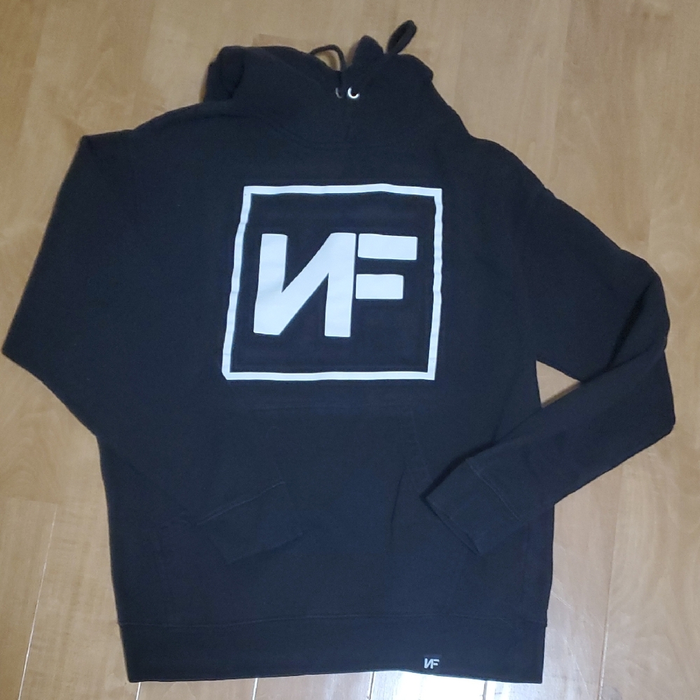 Men's Black Graphic Hoodie